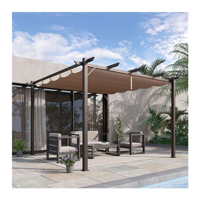 Transforme su patio trasero en un refugio relajante con la pérgola de patio de aluminio AJUNION