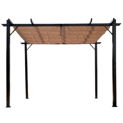 Transforme su patio trasero en un refugio relajante con la pérgola de patio de aluminio AJUNION