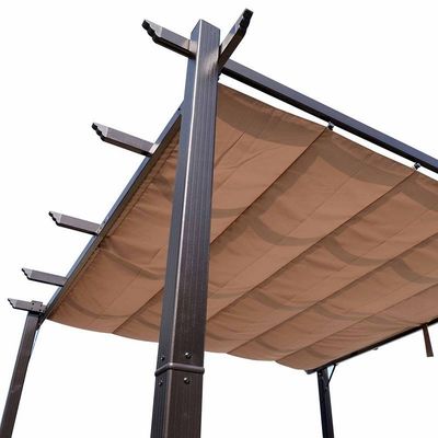 Transforme su patio trasero en un refugio relajante con la pérgola de patio de aluminio AJUNION
