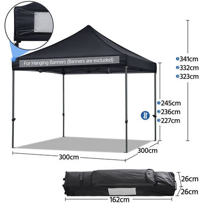 Tienda para la playa exterior con sombrilla de arena D300 x W300 x H341cm