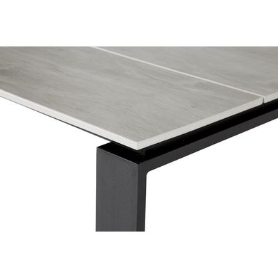 Conjunto específico de jardín AJUNION 6 Conjunto de mesa de comedor con asientos para comidas y ocio al aire libre