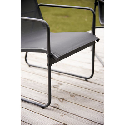 Muebles de metal Conjunto de patio para el jardín del patio