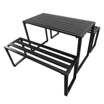 AJUNION Muebles de exterior para instalaciones de ocio Mesas de comedor Bancos y jardines