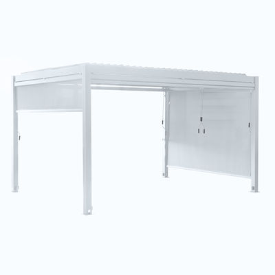 Capacidad de carga 172 kg Canopy de pergola de jardín con mando manual