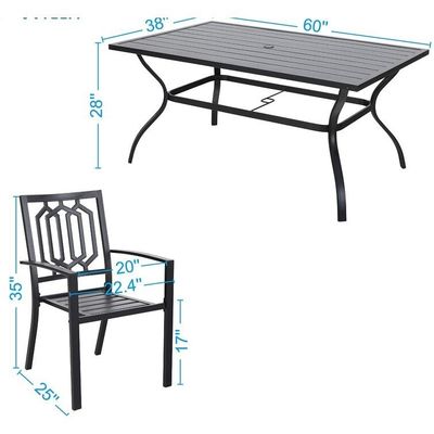 Muebles para restaurantes de espacio metálico AJUNION
