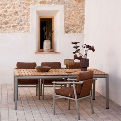 Muebles de aluminio de lujo para jardín o casa