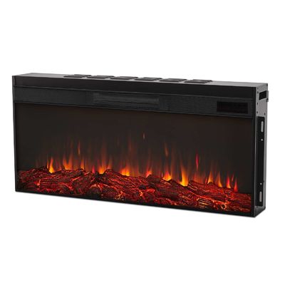 Televisión eléctrica de chimenea con termostato ajustable y sin aplicación controlada por AJUNION