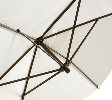 16.5"L x 6"W x 90"H Paquete de sombrillas de lujo de aluminio y más opciones