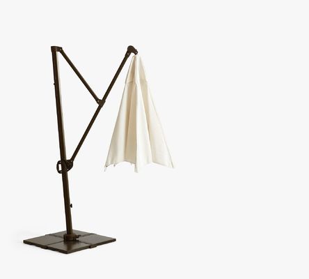 16.5"L x 6"W x 90"H Paquete de sombrillas de lujo de aluminio y más opciones