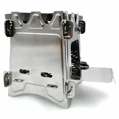 20*15*21 cm o OEM Fuego Pozos de acero inoxidable Mini Camping estufas plegables para picnics