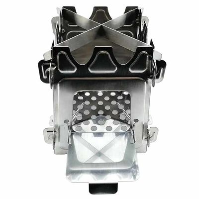 20*15*21 cm o OEM Fuego Pozos de acero inoxidable Mini Camping estufas plegables para picnics