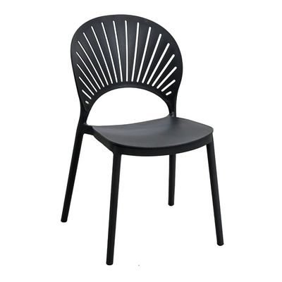 Mesa redonda de comedor y silla L 52 x W45 x H83cm tamaño conjunto para la vida al aire libre por AJUNION