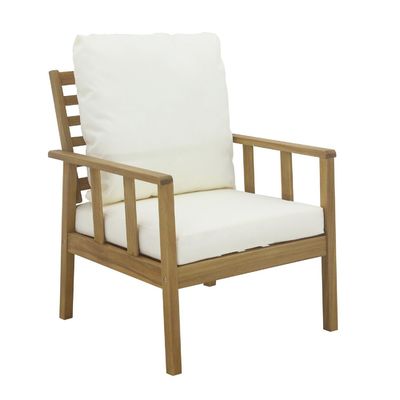 Conjunto de jardín de madera maciza de teca Muebles para exteriores Sofá Conjunto de sillas de jardín