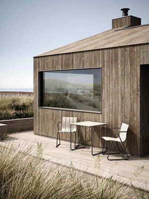 Relájese con estilo con AJUNION Steel Outdoor Dining Set Silla de patio y sillón de jardín