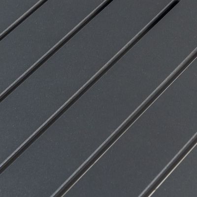 Envases incluidos AJUNION Muebles de comedor al aire libre de aluminio y metal para 6 personas