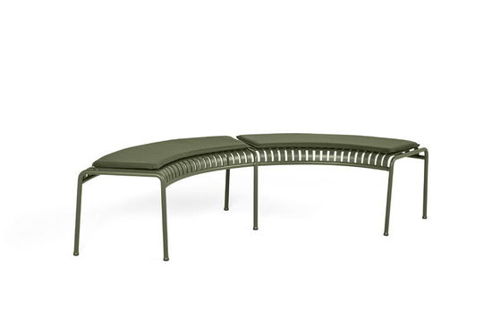 Y Embalaje de correo Conjunto de jardín minimalista Muebles al aire libre Banquillo de parque Patio Banquillo de acero
