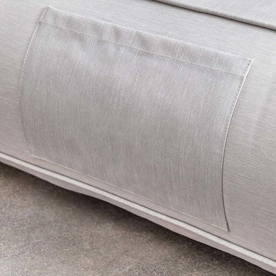 Sillón de piscina al aire libre con cama de agua Bolso de frijoles Sofá cama de aire 160cm L x 90cm W Durable
