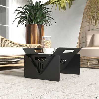 Montaje rápido de la mesa de café chimenea para el patio del patio jardín fuego de campo