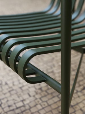Transforma tu espacio exterior con el sillón de acero minimalista AJUNION W63 x D66 x H80cm
