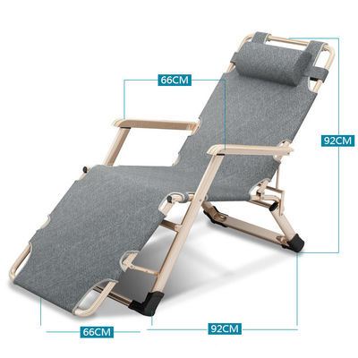 Hotel Patio Jardín Piscina de campamento Gravedad cero Silla plegable Sillón reclinable Silla de sol