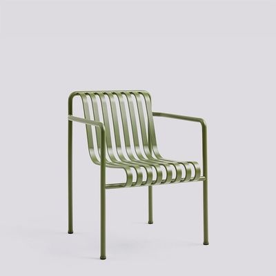 Muebles de exterior de acero revestido de energía Muebles de jardín minimalista