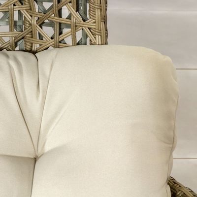 Estilo de diseño moderno AJUNION Patio Swings WickerRattan silla colgante para muebles de exterior