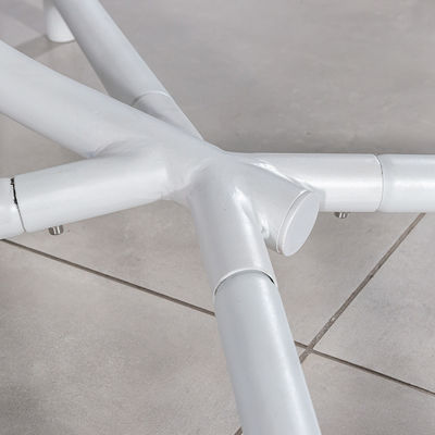 Muebles de exterior Patio Swing Silla colgante de huevo con marco de acero y diseño de tejido de cuerda
