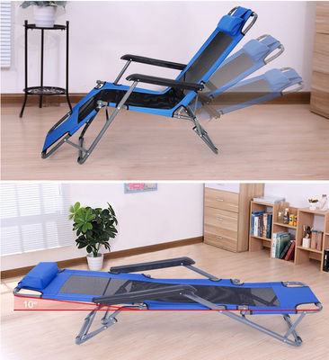 Silla de descanso de playa plegable y ajustable de gravedad cero con embalaje Y Mail