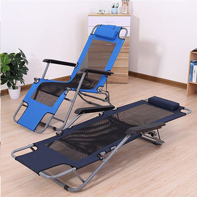 Silla de descanso de playa plegable y ajustable de gravedad cero con embalaje Y Mail
