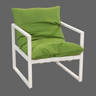 Silla de jardín de aluminio para ocio al aire libre Set de salón de aluminio L 45 x W48 x H45cm de aluminio