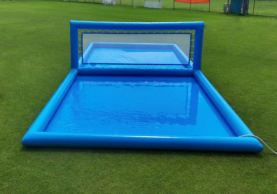 Corte de voleibol inflable de 33 pies al aire libre para piscina L32.8 x W16.5 x H7ft