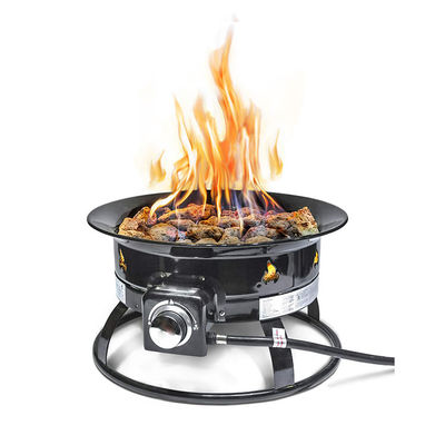 Fuego de gas de acero para acampar al aire libre Fuego portátil de propano de 58000 BTU de AJUNION