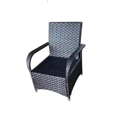 Muebles para exteriores modernos AJUNION Muebles para exteriores modernos con 2 asientos de vícara de ratán de chat resistentes a los rayos UV