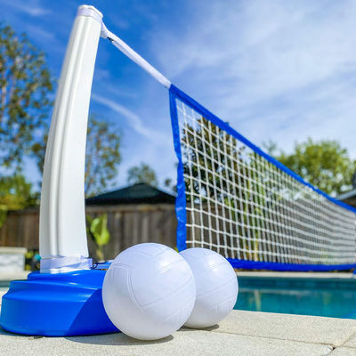 Patio de piscina de voleibol de natación inflable Net por AJUNION para el equipo de la piscina del parque acuático