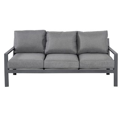 AJUNION Muebles de aluminio de 5 piezas para exteriores Conjunto de sofá de jardín Patio Conjunto de salón
