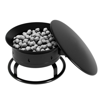 58 000 BTU Fuego de propano portátil Ideal para acampar al aire libre 19"D x 19"W x 11"H