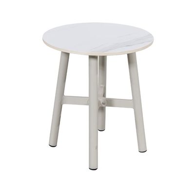 Embalaje de correo Cuadro de aluminio moderno Muebles de jardín Cuerdas de tejido Sofá de salón al aire libre