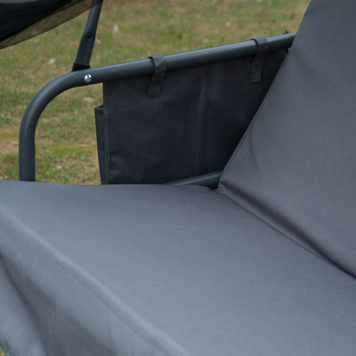 Transforma tu espacio exterior con una silla de oscilación de 3 asientos cama de hamaca de AJUNION