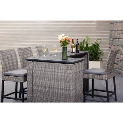 Sillón de bar y tabla para muebles de comedor modernos