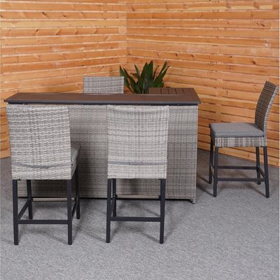 Sillón de bar y tabla para muebles de comedor modernos