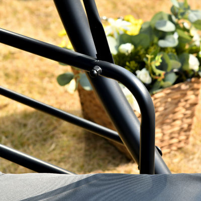 Mejorar su patio con AJUNION 3 asientos Swing Garden hamaca silla 30kg límite de peso