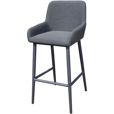 Conjunto de bar de lujo al aire libre Muebles de aluminio Muebles de jardín Conjunto de comedor con chimenea 87kg