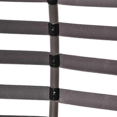 Actualice su patio con AJUNION 2 asientos silla de huevo plegable marco de acero diseño moderno