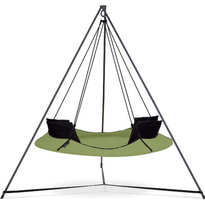 AJUNION Silla colgante con hamaca familiar W245xL215xH238cm para relajación en interiores y exteriores