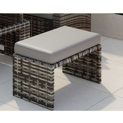 Mejora tu patio con muebles de jardín AJUNION Sofá de rotín y mesa ajustable
