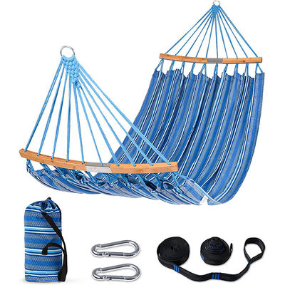 Villa al aire libre Jardín interior Acampada portátil Plegable Ultraligero Cotton Swing Colgante cama de hamaca