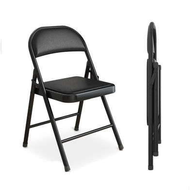 Silla plegable para bodas al aire libre Silla de vinilo apilada Pliante para eventos al aire libre