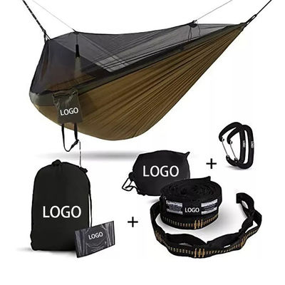 Cuarto de estar ligero hamaca de campamento con mosquiteros y diseño plegable portátil