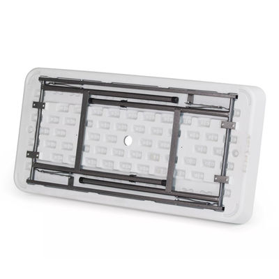 Tabla plegable portátil para fiestas Hotel Camping Plaza HDPE Plástico de metal refrigerador de hielo