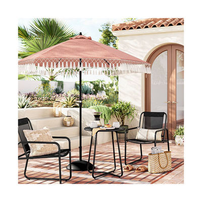 AJUNION 3pc Metal Patio Bistro Set Perfecto para el sofá de jardín y muebles de balcón